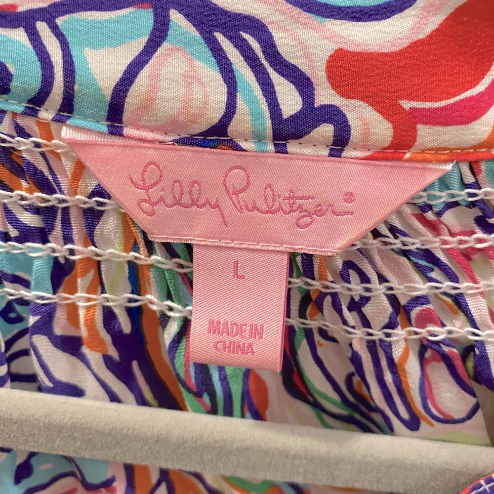 Lilly Pulitzer silk top